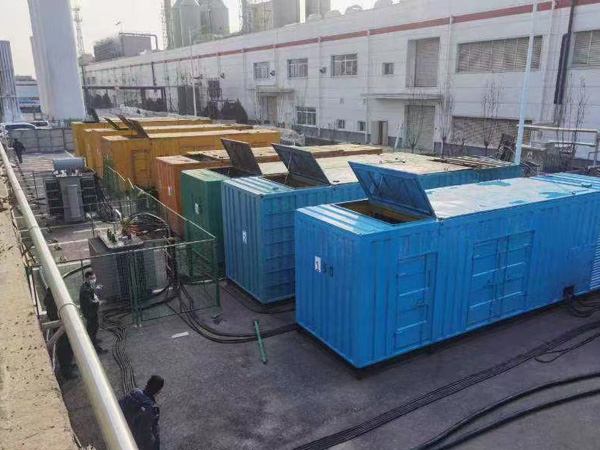 怒江柴油发电机出租案例展示